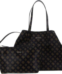 GUESS HWPQ6995290BRO VIKKY LARGE TOTE Women BROWN Size One Size