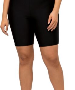Ulla Popken Damen Schwimmradler, Große Größen Badehose