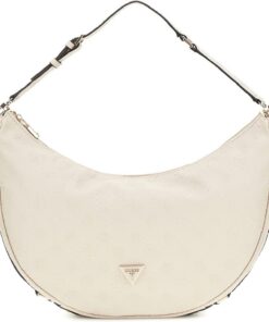 GUESS Borsa a spalla Cresidia large hobo ecopelle bone B25GU188 PG934903