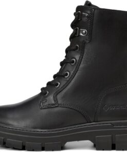 Marc OߴPolo Damen Stiefeletten zum Schnüren aus Veloursleder