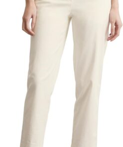 Marc O'Polo Damen Chinohose mit Stretch-Anteil Tapered Fit
