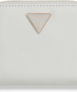 GUESS Geldbörse Isobel SLG Zip Around Wallet White weiß