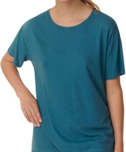 Triumph Damen Mix & Match Top SSL Linen Pyjamaoberteil