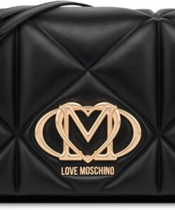 Love Moschino JC4041PP1NLC0000, Damen-Tasche, Schwarz, Einheitsgröße, Schwarz, Einheitsgröße