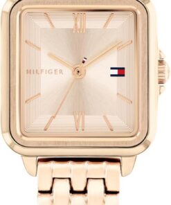 Tommy Hilfiger Mia Collection DREI-Zeiger-Quarzuhr für Damen mit Edelstahlarmband oder Lederarmband