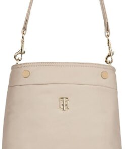 Tommy Hilfiger My Tommy My Tommy Hobo Shoulder Bag Beige