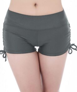 Damen Sport Badeshorts Boyleg Board Shorts Strand Bikini Tankini Unterteile Badebekleidung Badeanzüge