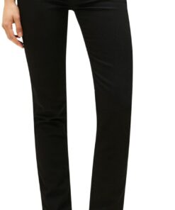 Tommy Hilfiger Damen Slim DNM Black Slim Rw Ww0ww46725
