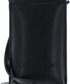 Calvin Klein Umhängetasche Handytasche CK Set Phone Crossbody Bag Black schwarz