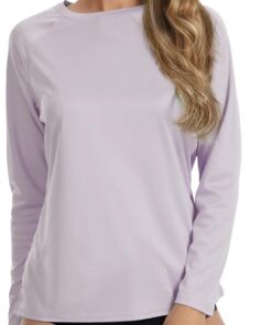 MEETYOO UPF50+ UV Shirt Damen & Schwimmshirt Damen-Atmungsaktiv, Schnell Trocknend, Hautfreundlich, Ideal für Surfen, Rudern und Schwimmen