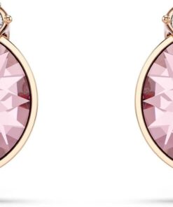 Swarovski Bella Kollektion Ohrstecker, Rundschliff, Pavé