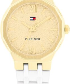 Tommy Hilfiger Uhr mit DREI-Zeiger-Quarzwerk - Erhältlich aus Edelstahl oder Silikonarmband