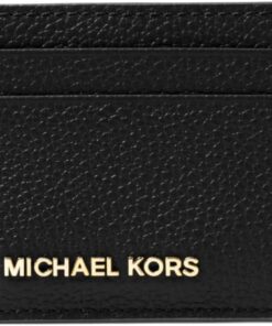Michael Kors Money Pieces, Damen Kreditkartenhülle, Marrón (Luggage), 2.5x9.5x11.4 cm (W x H L)