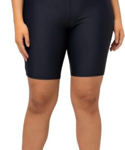 Ulla Popken Damen Schwimmradler, Große Größen Badehose