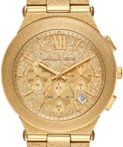 Michael Kors Billie Damen 40 mm Goldton Edelstahl Uhr, MK7556