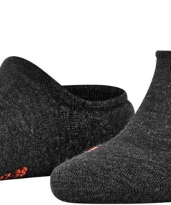 FALKE Damen Keep Warm Füßlinge atmungsaktiv klimaregulierende geruchshemmende Wolle sportlicher Invisible High Cut wärmend mit Plüschsohle ohne Silikon bequem 1 Paar | mit Merinowolle und Plüschsohle