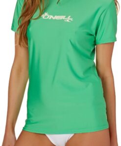 O'Neill Wetsuits Women's Basic Skins Short Sleeve Sun Shirt