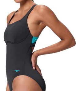 Speedo Damen Solid Flex Band One Piece Schwimmanzug