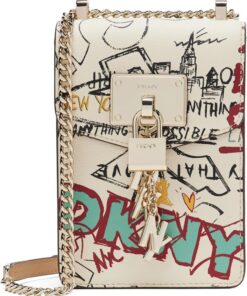 DKNY Women's Elissa N/S Phone Cr Crossbody, One Size
