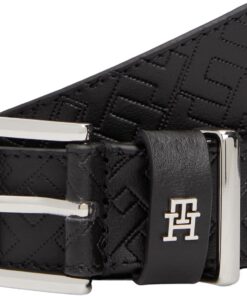 Tommy Hilfiger Damen Th Square 3.0 Mono Sv Aw0aw18110 Verstellbarer Gürtel (1er Pack)