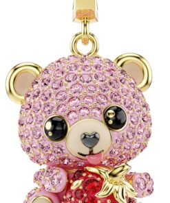 Swarovski Damen Idyllia Charm Teddy Rosa 5738357