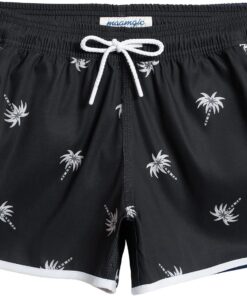 maamgic Badeshorts Damen Damen-Shorts mit Netztasche Schnelltrocknende Hotpants Atmungsaktiv Sport Shorts