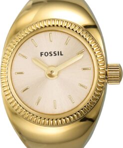 FOSSIL Damen Analog Quarz Uhr mit Edelstahl Armband