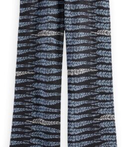 Scotch & Soda Damen Lurex Jacquard Trousers Lässige Hose