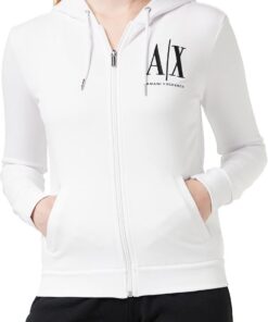 Armani Exchange Damen Icon Project Hoodie Kapuzenpullover