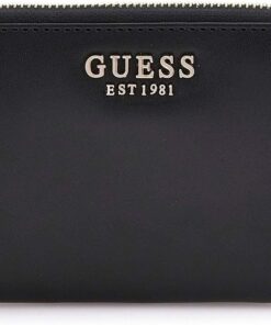 GUESS SWVC8500140BLA Laurel SLG MEDIUM Zip Around Women Black Size One Size