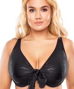 VIVISENCE Bikini BH Dame Bademode Bikinioberteil Musterlos Setteil EU 3202