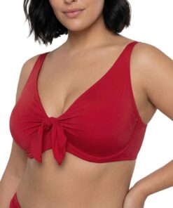 VIVISENCE Bikini BH Dame Bademode Bikinioberteil Musterlos Setteil EU 3202