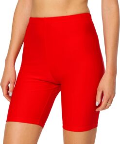 Merry Style Damen Badehose High Waist Bikinihose Schwimmhose für Wassersport SUP Schwimmradler Bademode für Frauen MS10-333