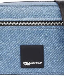 KARL LAGERFELD JEANS Damen Box Logo Camera Bag Denim