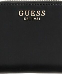GUESS Geldbörse Laurel II SLG Small Zip Around Wallet Black schwarz