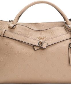 GUESS Damen Ella Logo Girlfriend Satchel