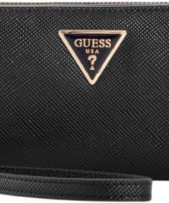GUESS Laurel Geldbörse mit Umlaufendem Reißverschluss, Groß Große Geldbörse mit Reißverschluss, Clutch
