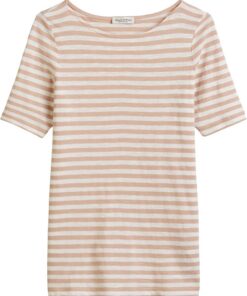 Marc O'Polo Damen T-Shirt aus Bio-Baumwolle gestreift