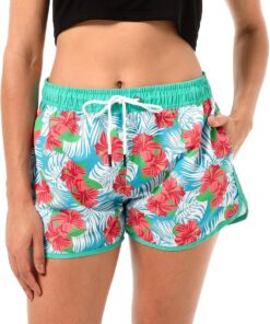 riemot Damen Damen Badeshorts Sommer Badehose Boardshorts