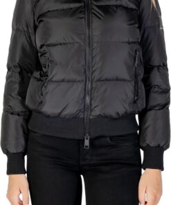 Armani Exchange Damen Icon Project, Logo Patch, Short Length Jacke
