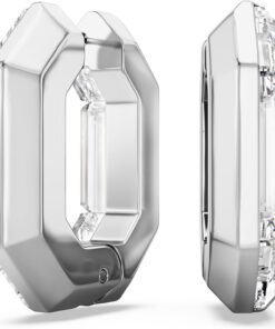 Swarovski Ohrringe Damen Lucent Hoop Small weiß 5696289