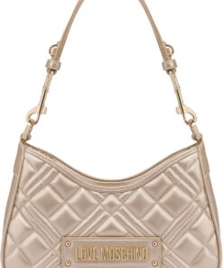Love Moschino Damen Jc4152pp1mla196a Schultertasche, Gold