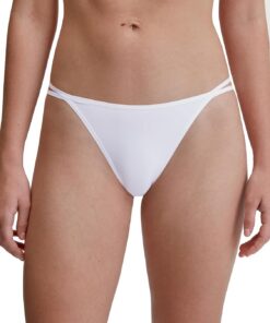 Calida Sleek Skin Tanga-Slip, Low Cut Damen, für empfindliche Haut, leichtes Material