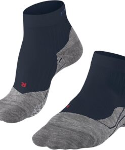 FALKE Damen PL4 Short Padelsocken schnelltrocknende atmungsaktive Baumwolle Funktionsmaterial leichte Polsterung Padeltennis antiblasen stabilisierend griffiges Garn gegen Rutschen 1 Paar