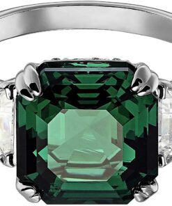 Swarovski Ring Damen Attract Grn Silberfarben 5512574