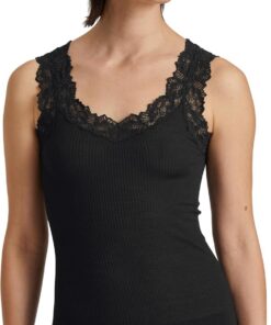 CALIDA Silky Wool Joy Top Damen | aus Wolle-Seide, Feinripp, temperaturausgleichend, geruchshemmend