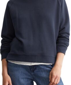Marc O'Polo Denim Damen Sweatshirt aus Bio-Baumwolle Relaxed Fit