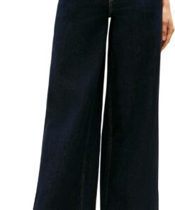Tommy Hilfiger Damen Jeans Hose Rinse 70'S Wide Leg High Waist