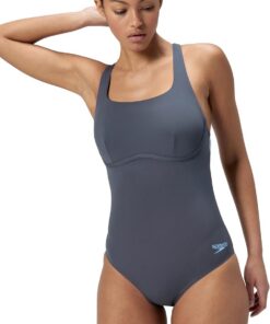 Speedo Damen Badeanzug mit Flexband und Integriertem Schwimm-BH | Schwimmen | Fitnesstraining Schwimmbekleidung