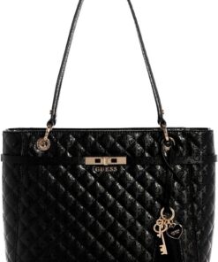 GUESS Schultertasche Idra Noel Tote Bag Black schwarz
